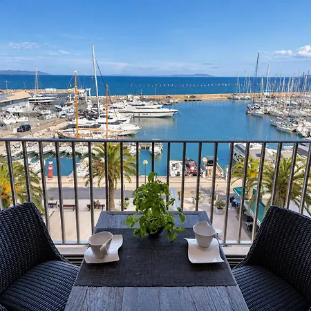 Apartamento Port de Hyères - Terrasse vue mer, 2 SDB&parking privé - Plage à piéd Hyères